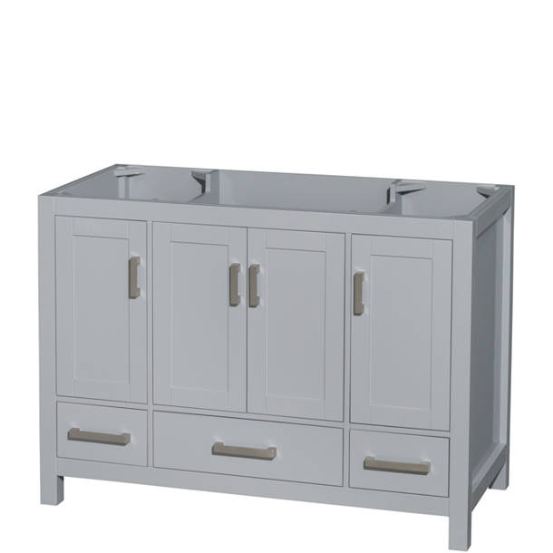 Wyndham Collection Sheffield 59" Single Bathroom Vanity Base Only